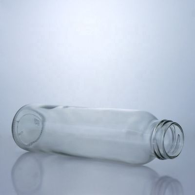 Industriële dranken Algemeen Flint glas waterfles met schroefkap 350 ml 500 ml 750 ml