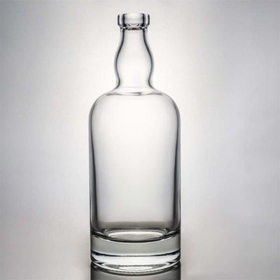 500 ml 700 ml 1000 ml ronde flintglasfles met kurk voor andere dranken
