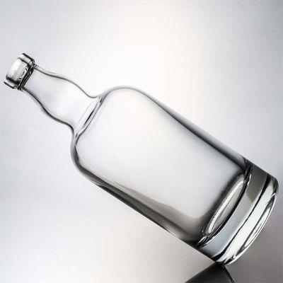 500 ml 700 ml 1000 ml ronde flintglasfles met kurk voor andere dranken