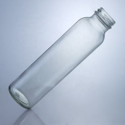 Industriële dranken Algemeen Flint glas waterfles met schroefkap 350 ml 500 ml 750 ml