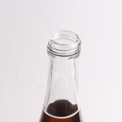 Fles Kleur Helder Super Flint Glas 750 ml Saft Glas Fles met Aluminium Deksel