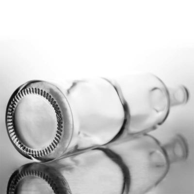 750 ml heldere glasfles met lange hals voor whisky, champagne, brandy en industriële dranken