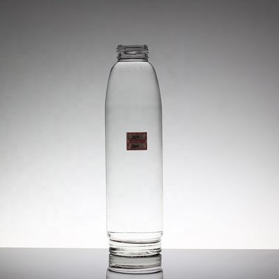 500 ml zachte dranken glazen waterfles met transparant ontwerp en schroefdeksel