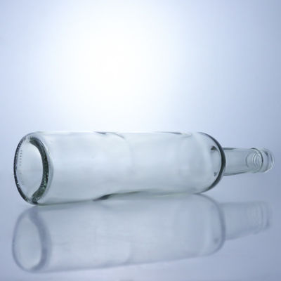 600 ml 750 ml 1000 ml ronde lege glasflessen met lange hals voor gin rum brandy