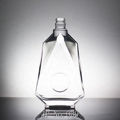 Super Flint Fles Crystal Glass Brandy Fles Met Schroefdop Voor Uw Vereisten