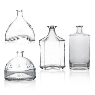 Glaskraag 500 ml 700 ml 750 ml 780 ml Gin Rum Whiskey Tequila Spirits Fles voor Cork