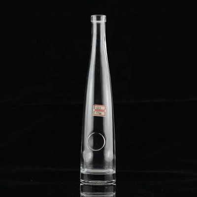 200 ml 300 ml 375 ml slanke, dunne glasfles voor de wodka-industrie