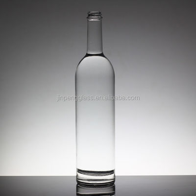 Flint Acid Etch Unieke glasflessen voor rum Liquor Brandy Whisky Vodka Tequila