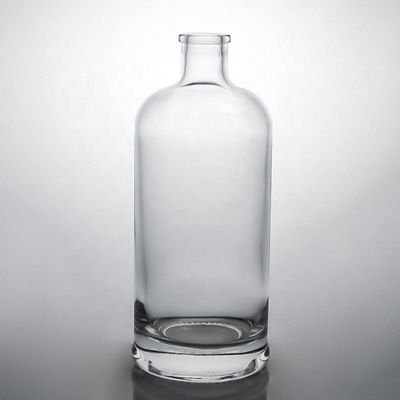 Glasfles Whisky Glas Vodka Gin Rumfles met kurk 375ml 500ml 700ml 750ml 1000ml
