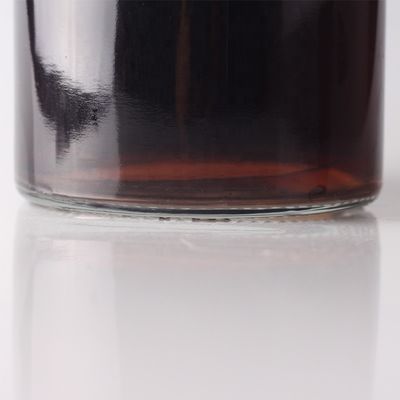 Persoonlijke ronde glazen fles 500 ml 750 ml met kurkkap en aangepast logo