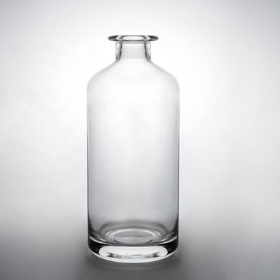 Glasfles Whisky Glas Vodka Gin Rumfles met kurk 375ml 500ml 700ml 750ml 1000ml