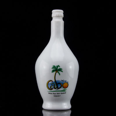 Custom 700ml Frost Surface Handling Rum Glasfles Met Kork