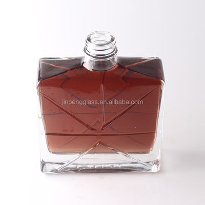 Flint Glass Unieke Vierkant Matte Spray Fles 30 ml 50 ml Luxe Frosted Parfums Fles