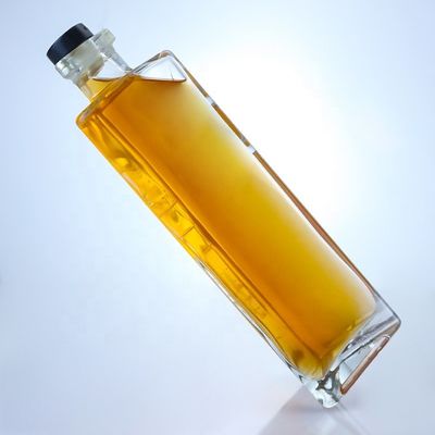 Kraagmateriaal Glas Leeg 750 ml glas wijnfles met kurk