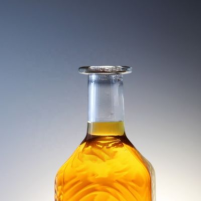 Miniatuurwijnflessen van doorzichtig glas met kurk 75 cl glazen flessen