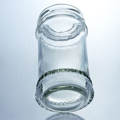 Uniek ontwerp 100 ml 300 ml 500 ml land honing glas pot met deksel helder glas producten