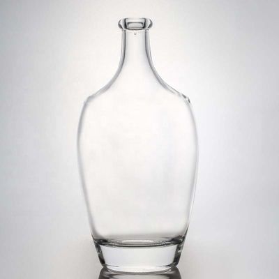 Ronde lege flint 375ml 500ml 750ml 1000ml drank wodka tequila whisky fles met schroefdeksel