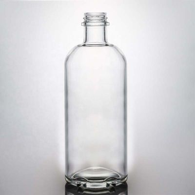 Ronde lege flint 375ml 500ml 750ml 1000ml drank wodka tequila whisky fles met schroefdeksel