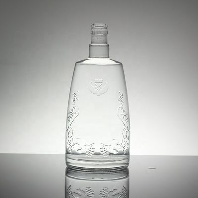 50 cl glazen fles Warm stempelen Wijn Keramische stijl drank fles voor dranken 700 ml