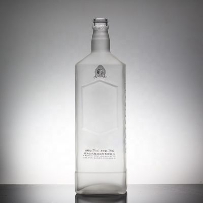 50 cl glazen fles Warm stempelen Wijn Keramische stijl drank fles voor dranken 700 ml