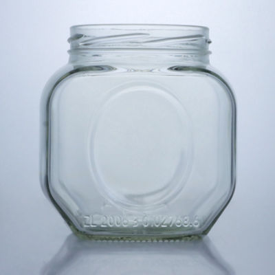 600 ml glazen pot voor honing chili saus handig en stijlvol aluminium deksel