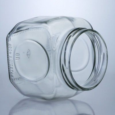 600 ml glazen pot voor honing chili saus handig en stijlvol aluminium deksel