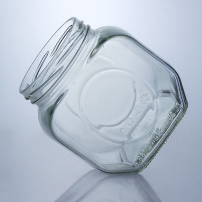 600 ml glazen pot voor honing chili saus handig en stijlvol aluminium deksel
