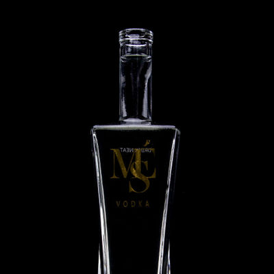 Uitstekend ontwerp Vodka drank fles helder of op maat gemaakt 750 ml glazen fles met kurk