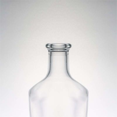 Unieke vierkante glazen fles voor whisky, wodka, tequila, gin en rum