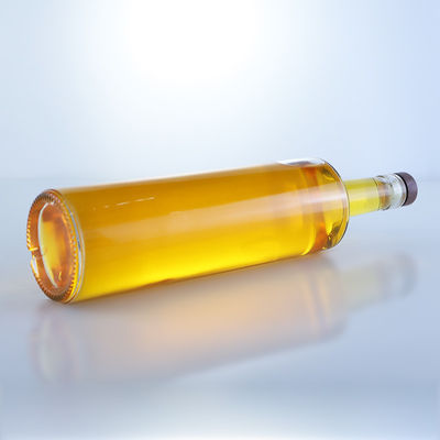 Gepersonaliseerde logo afdichting Type Cork glasfles voor Whisky Vodka Tequila Gin Rum Made