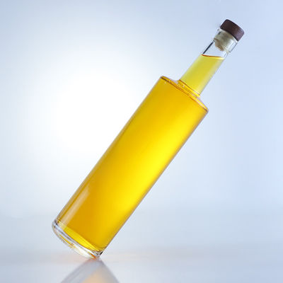 Gepersonaliseerde logo afdichting Type Cork glasfles voor Whisky Vodka Tequila Gin Rum Made