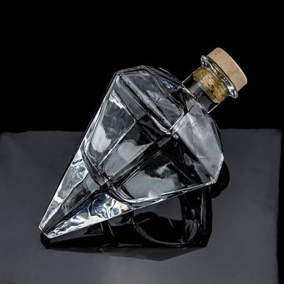 Populair ontwerp Super Flint 700 ml Vodka glasfles met kurk en doorzichtig glas