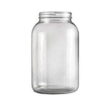 Kettingmateriaal Glas 100ml 240ml 300ml 500ml Fruit Jam potten met metalen deksels