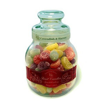 Kettingmateriaal Glas 100ml 240ml 300ml 500ml Fruit Jam potten met metalen deksels