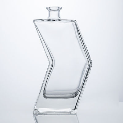 Gepersonaliseerd logo Glas drank fles Glasmateriaal kurkstopper Whisky Gin Rum Vodka