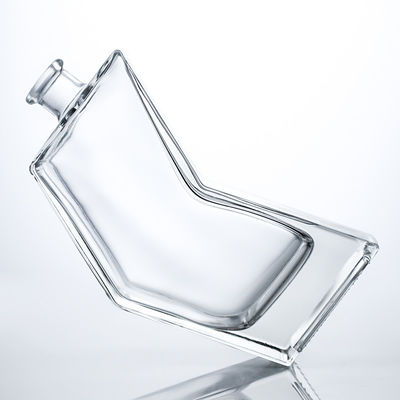 Gepersonaliseerd logo Glas drank fles Glasmateriaal kurkstopper Whisky Gin Rum Vodka