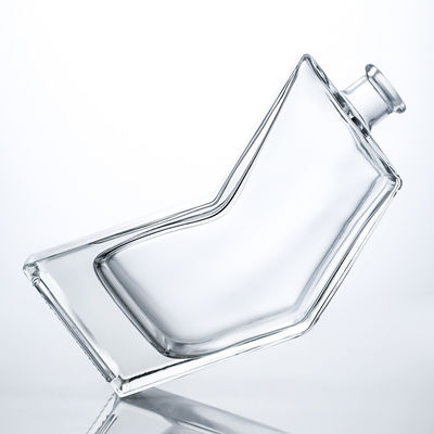 Gepersonaliseerd logo Glas drank fles Glasmateriaal kurkstopper Whisky Gin Rum Vodka