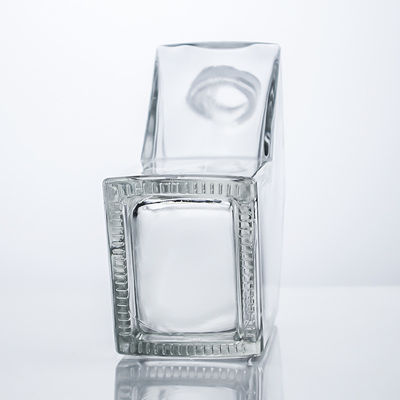 Gepersonaliseerd logo Glas drank fles Glasmateriaal kurkstopper Whisky Gin Rum Vodka