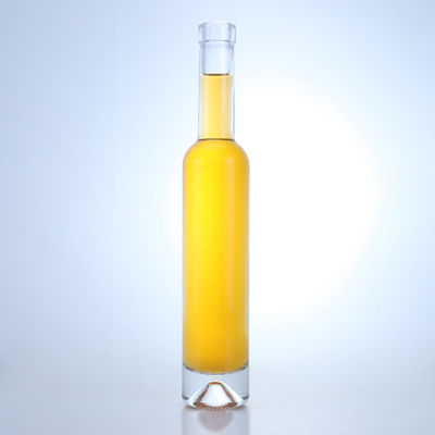 Whisky Vodka Tequila Gin Rum IJs Wijn Glasfles met kurk en aangepast logo