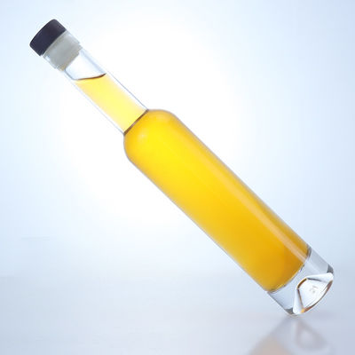 Whisky Vodka Tequila Gin Rum IJs Wijn Glasfles met kurk en aangepast logo