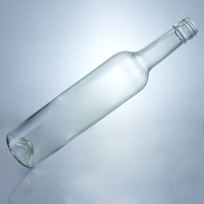 500 ml glazen drankfles voor Whisky Gin Rum Vodka Decal oppervlak Handleiding en schroeftop