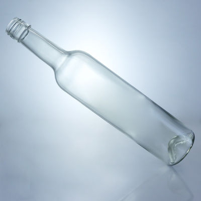 500 ml glazen drankfles voor Whisky Gin Rum Vodka Decal oppervlak Handleiding en schroeftop