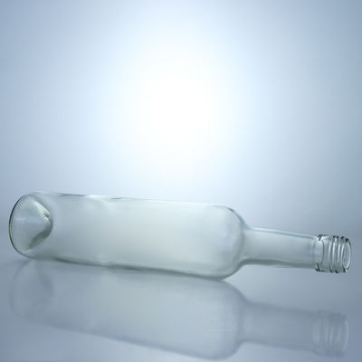 500 ml glazen drankfles voor Whisky Gin Rum Vodka Decal oppervlak Handleiding en schroeftop