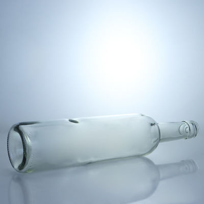 500 ml glazen drankfles voor Whisky Gin Rum Vodka Decal oppervlak Handleiding en schroeftop