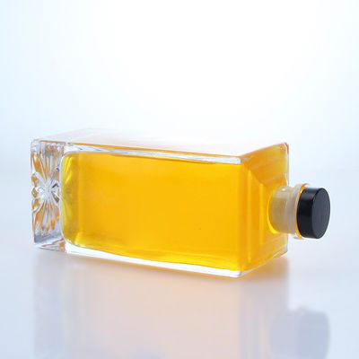 Whisky Vodka Tequila Gin Rum Kleine glasfles met logo en van kurk