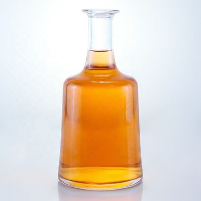 2023 Duidelijke fles Glasflessen met bevroren basismateriaal Gepersonaliseerd logo