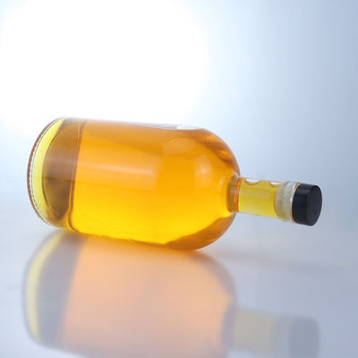 Gepersonaliseerd logo Grote capaciteit schroefkap Spirit glasfles voor whisky vodka tequila gin rum