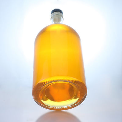 Gepersonaliseerd logo Grote capaciteit schroefkap Spirit glasfles voor whisky vodka tequila gin rum