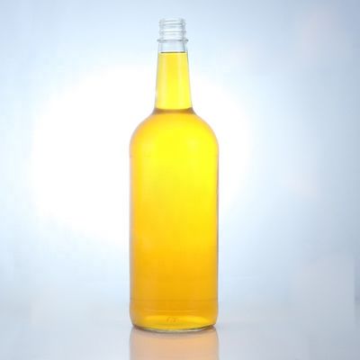 Schroefkap dichtend glasfles voor whisky vodka tequila gin rum aanpasbaar