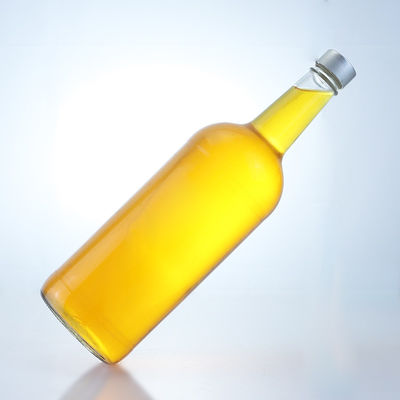 Schroefkap dichtend glasfles voor whisky vodka tequila gin rum aanpasbaar